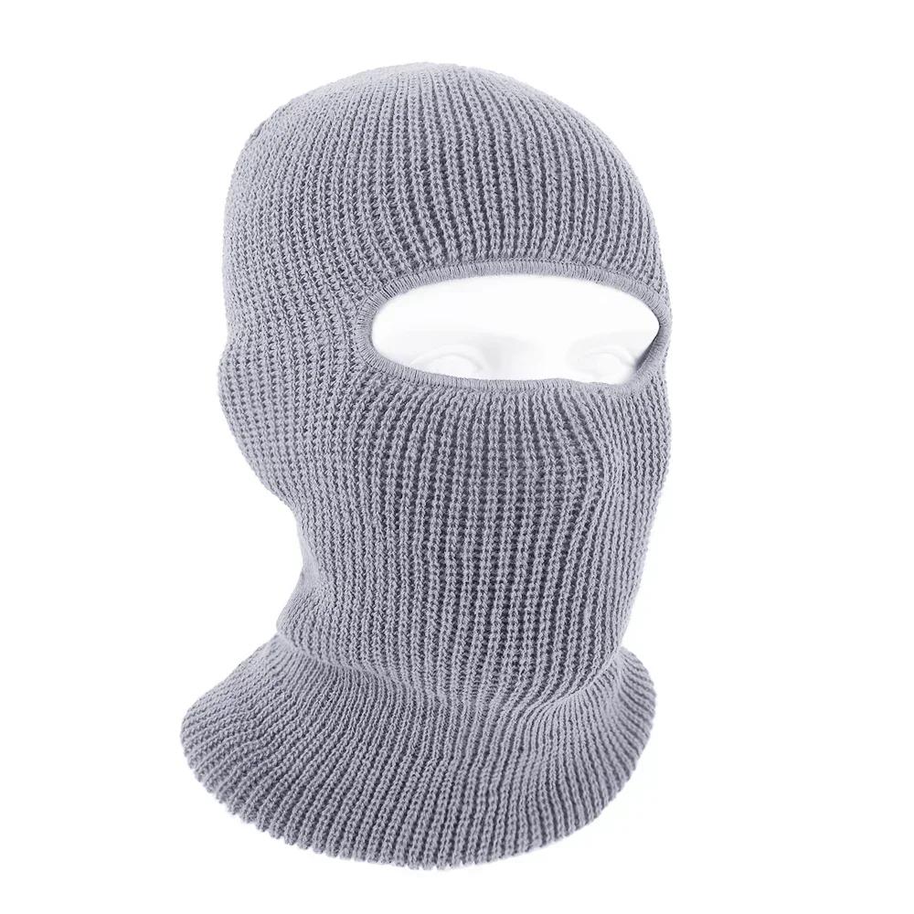 

Men Winter Ski Cycling Beanie Hats Cap Sport Full Face Cover Knitted Balaclava Knitted Caps Hat Face Masks for Women