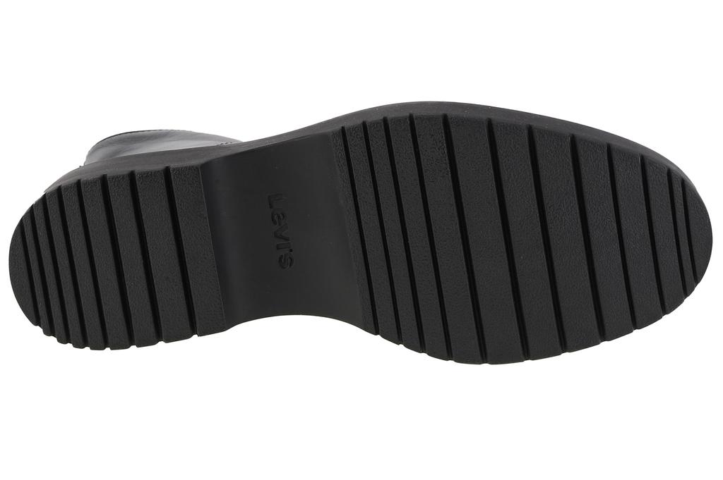 Levi's Bria, schwarze Damen Schnürschuhe