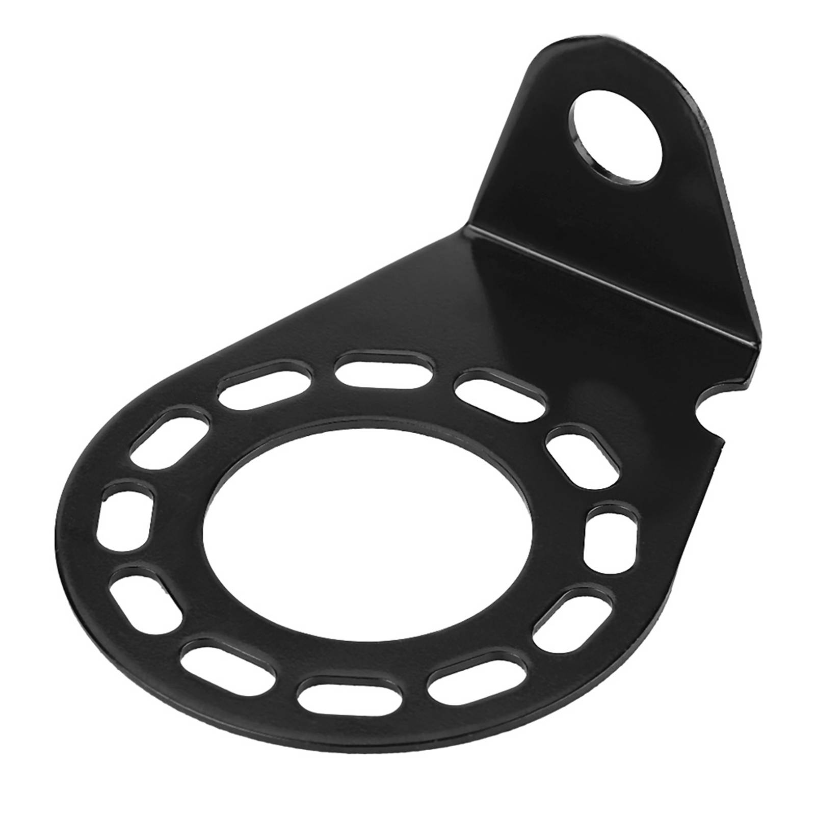 

Metal Mounting Bracket Holder for 7 Pin 13 Pin Caravan Towing Trailer Connector Plug Socket чорний