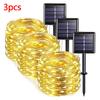 42M400Leds Solar LED Licht Außen Lichterkette Garten Solar Lichterkette Wasserdicht Weihnachts Gartendekoration Außen
