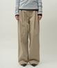Leopeusaideuhwaiteulabel Grace Tuck Pants Khaki Beige