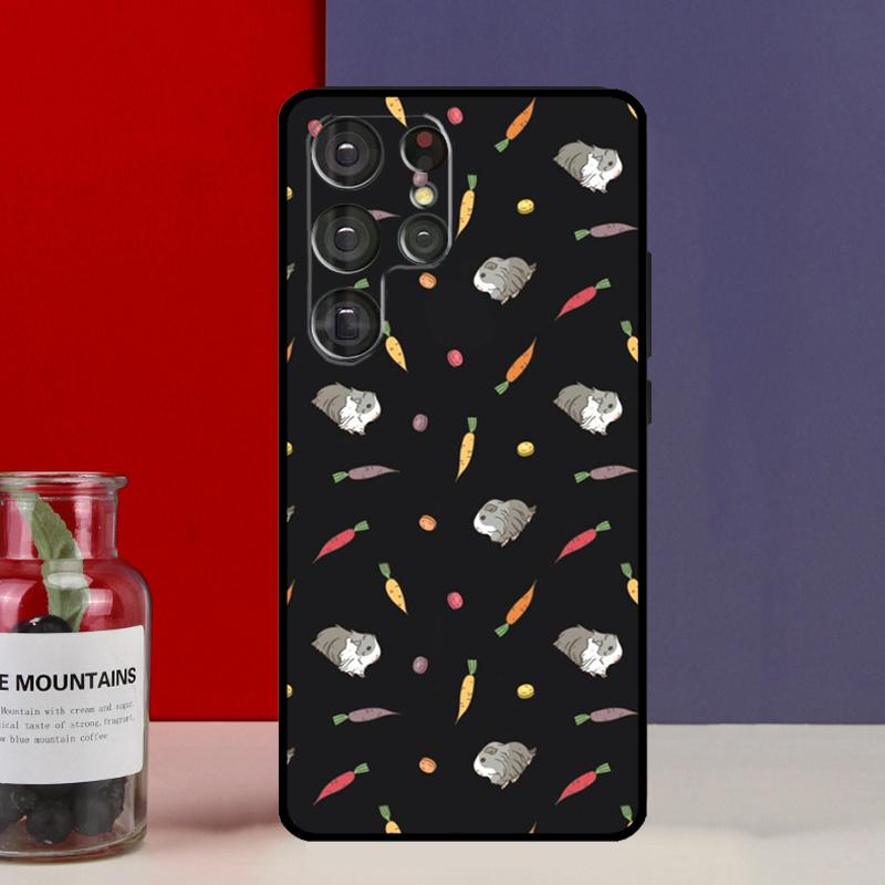 Pattern Guinea Pig Cute Funda Case For Samsung Galaxy S25 Ultra S9 S10 S20 S21 S22 Plus S23 Ultra S24 FE Phone Cover