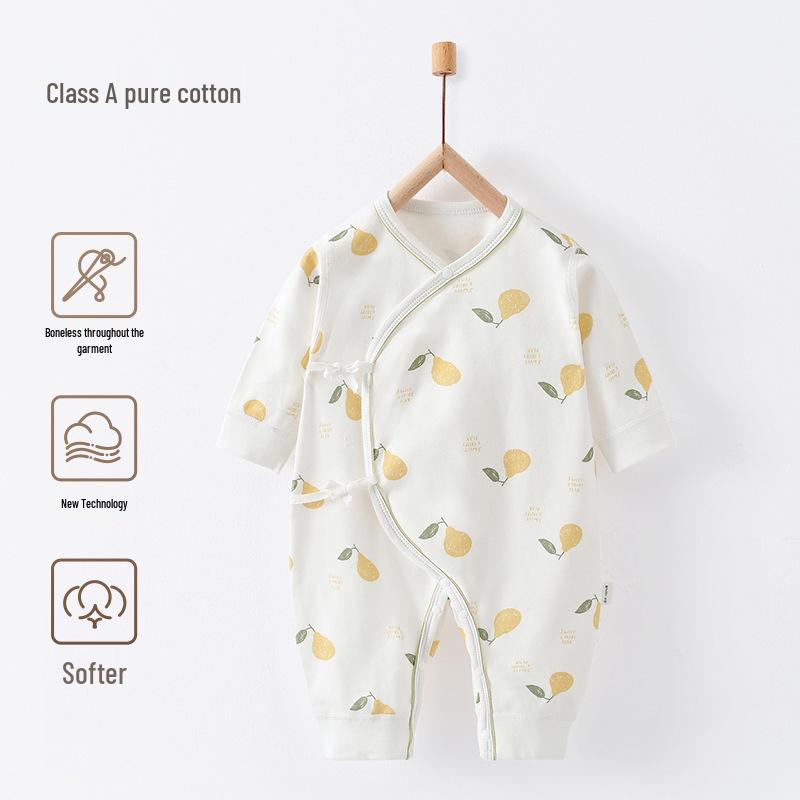Baby-Body aus reiner Baumwolle - Mönch-Strampler für Neugeborene für alle Jahreszeiten (0-3 Monate)