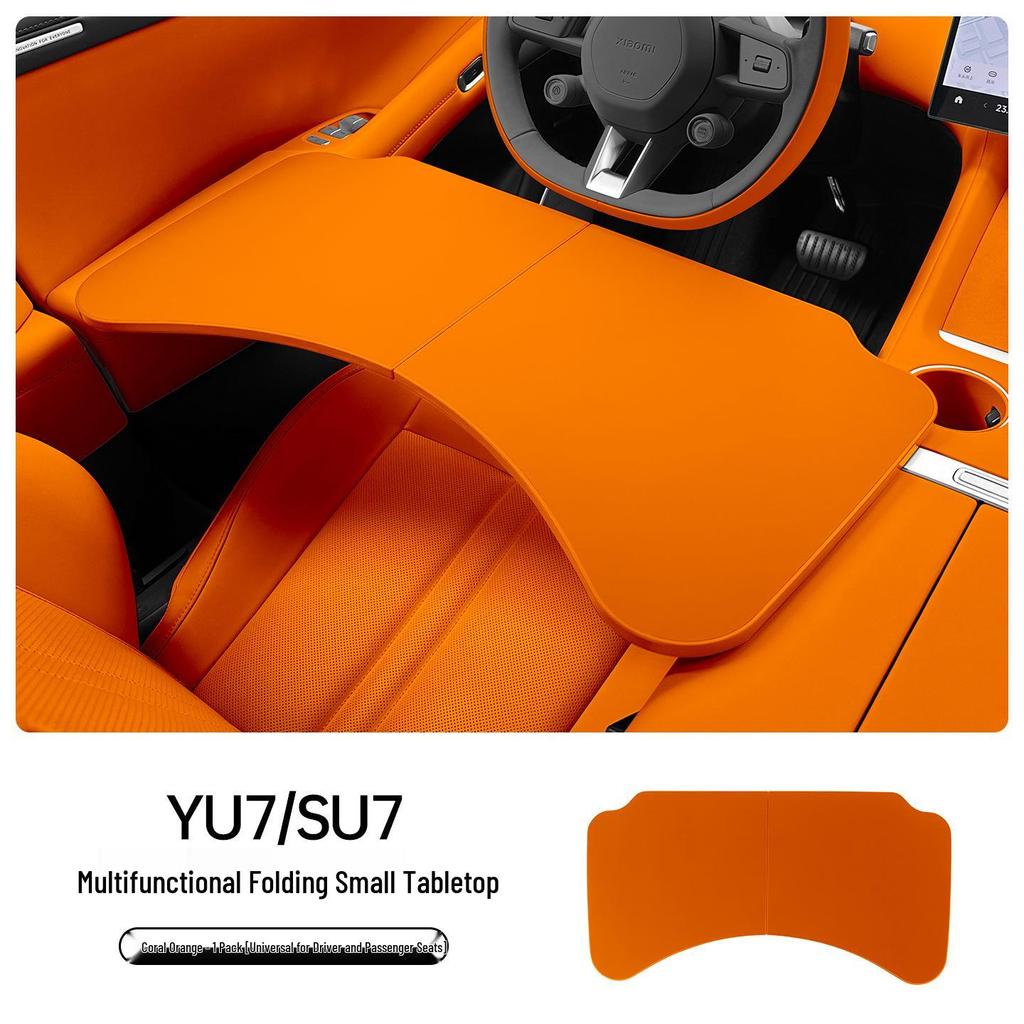 Xiaomi YU7/SU7 Car Multi-functional Folding Desk: Office, Dining, and More
