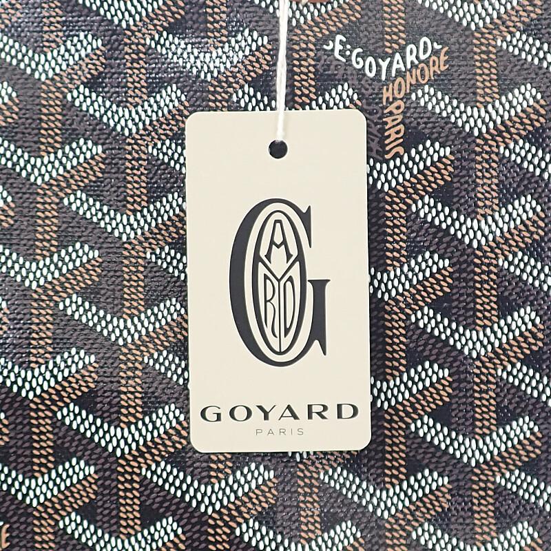 Goyard STLOUIPMLTY01CL03P Geantă tote natural/negru Piele de vițel Femei
