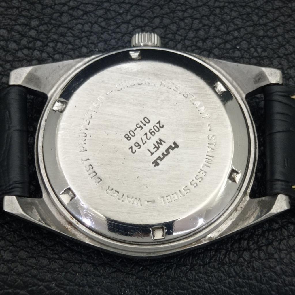 HMT JAWAN VINTAGE HAND-WINDING INDIAN MENS BLACK COLOR DIAL WATCH A700290-5