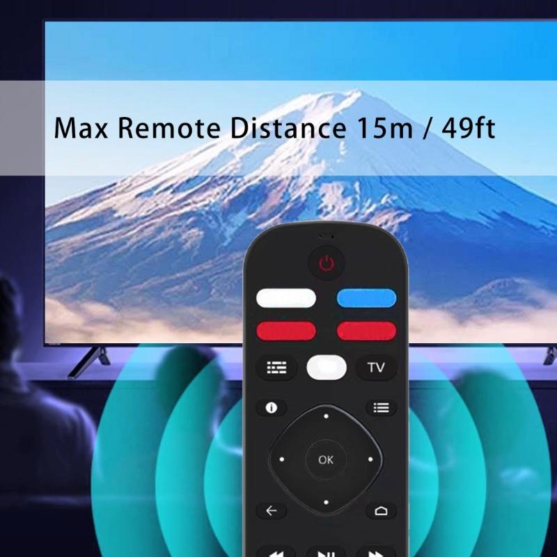 New Voice Remote Controls Replacement for TVs Featuring Presets App Key for Play