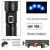Most Powerful LED Flashlight USB Rechargeable Torch Light High Power Flashlight Tactical Lantern Long Shot Hand Lamp For Camping