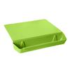2-in-1 Acrylic Cutting Board with Food Container Slot Thickened Chopping Board for Food Prep Dishwasher Safe Kitchen Accessory