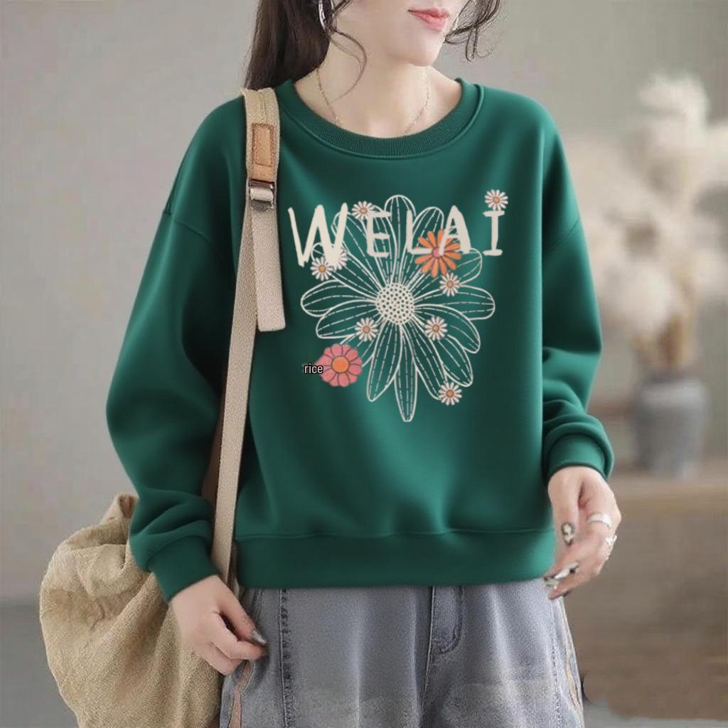 Damen Lockerer Kapuzenpullover mit überschnittenen Schultern - Dünn, lässig und vielseitig für Herbst und Winter