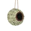 M-Modern-4PCS Ball Shaped Grass Woven Birds Nest Early Childhood Education Handmade DIY Weaving Bird House Horticultural Decor D