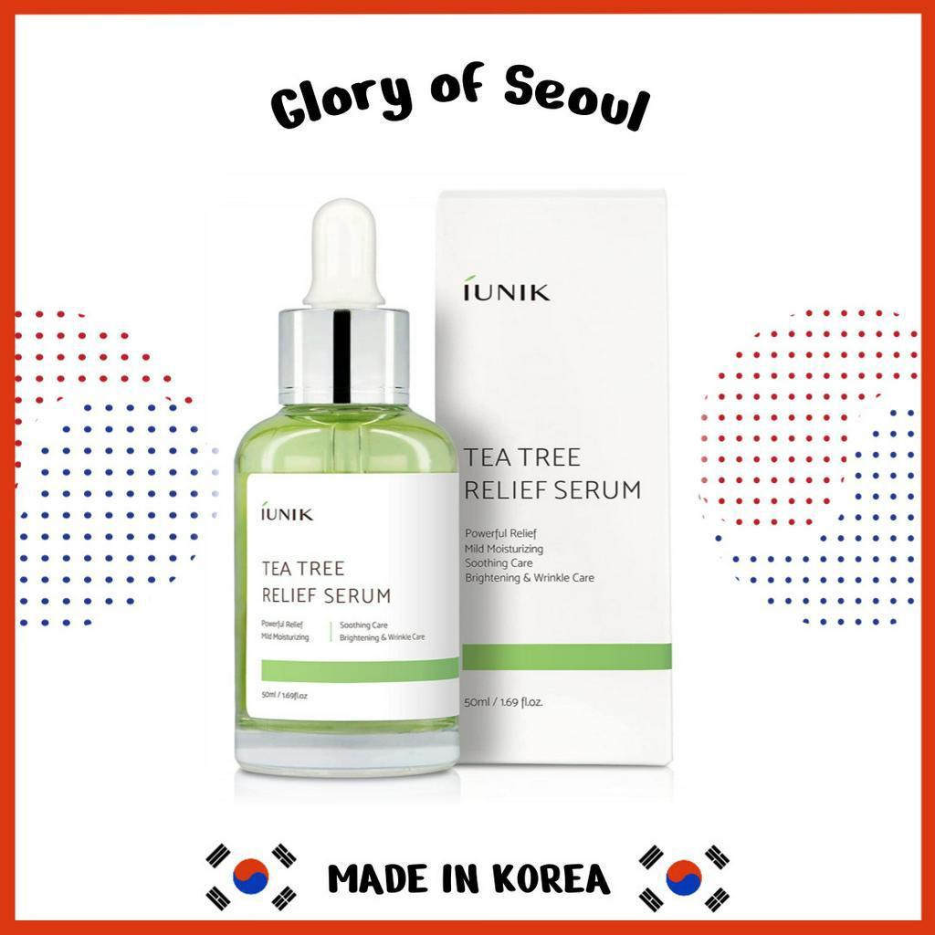 IUNIK Tea Tree 67% Relief Vegan Facial Serum 50mL