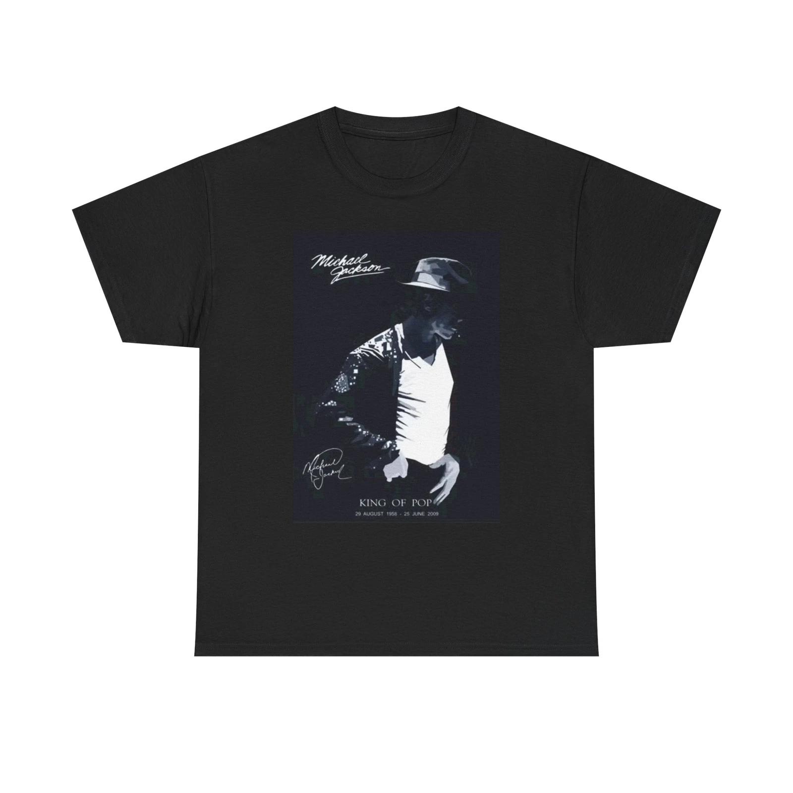 Men s and Women s T-shirts Michael Jackson Graphic M