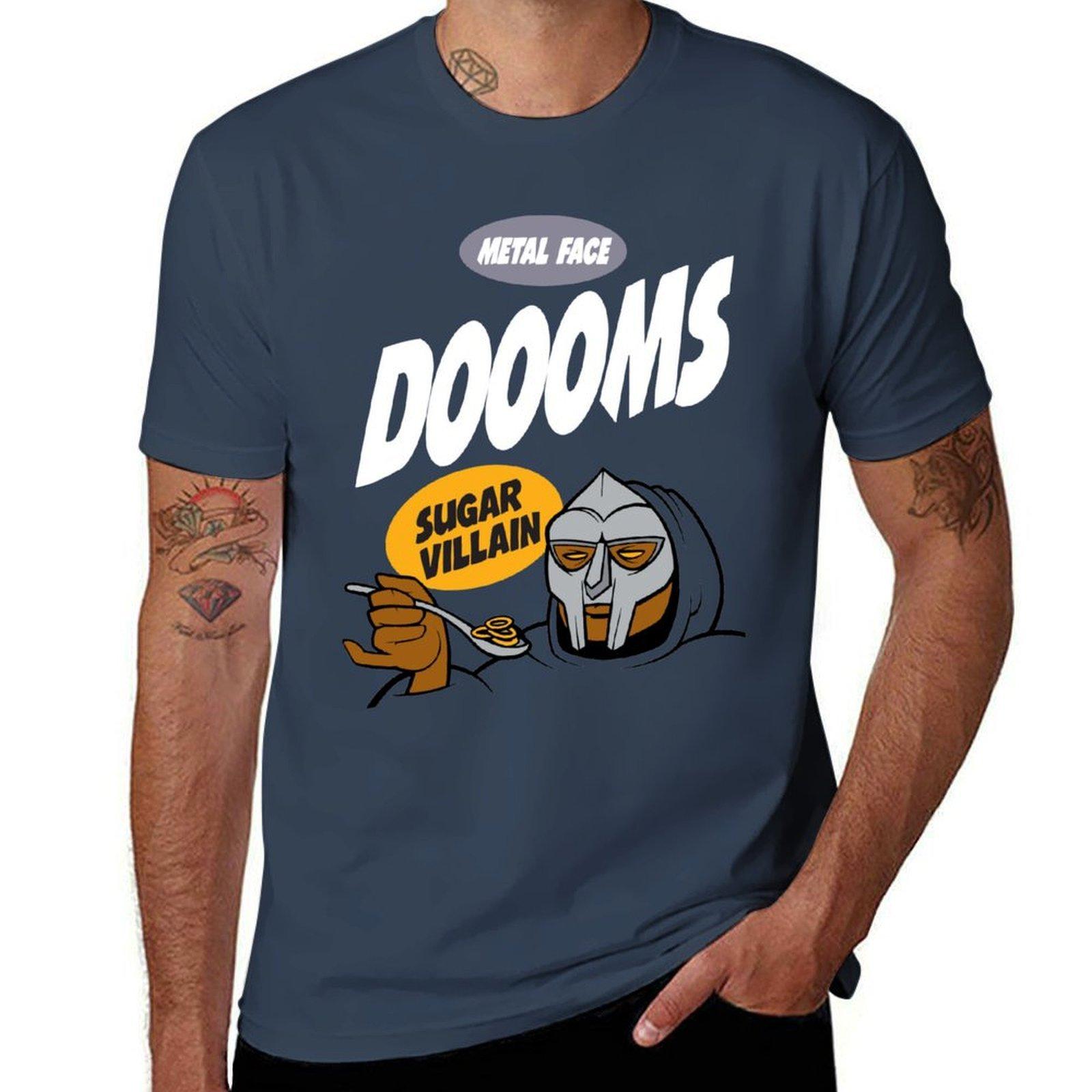 Doooms TShirt Minimalist Casual Short Sleeve Top S
