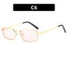 JYL Small Rectangle Sunglasses Unisex Vintage Metal Driving Luxury / 9550