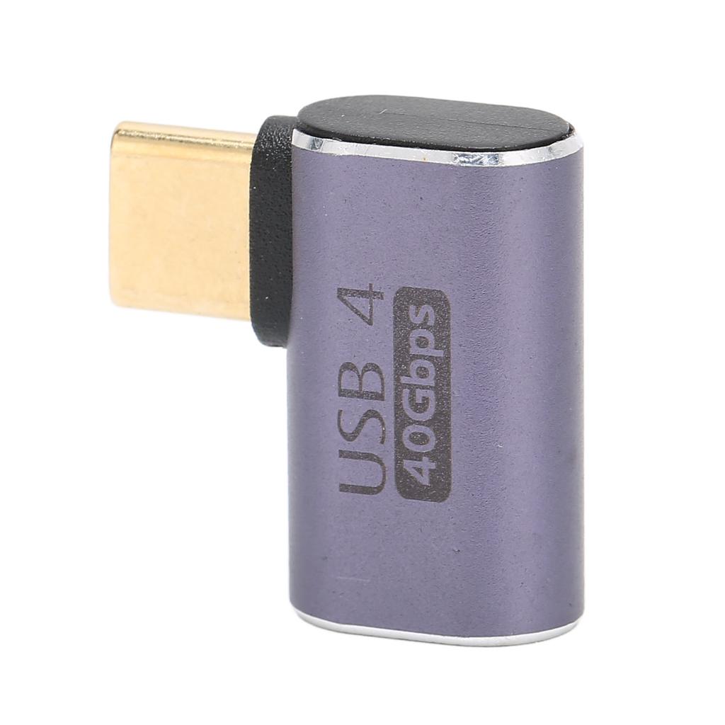 Type C Mobile Phone Adapter 40GB High Speed Audio Video Transmission 100W Maximum Support 8K At 120HZ Type C Female To
