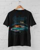Nadšenec do aut Ford Galaxie 1964 70. léta Klasické Vintage Unisex Černé Tričko
