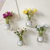 8 ks Mini Malé Magnetky na Vázu Roztomilé Mini Magnetky na Lednici 3D Váza Zábavné Doplňky na Lednici Kuchyňská Dekorace Sváteční Dárek