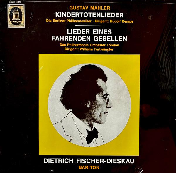 

LP Record GUSTAV MAHLER BERLIN PHILHARMONIC Kindertotenlieder Lieder Eines Fa SME91387 Electrola Germany Classical Used