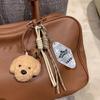 Practical Bag Pendant Cartoon Bear Dog Keychain Plush for Keys and Bags Soft and Practical Designs Bag Charm