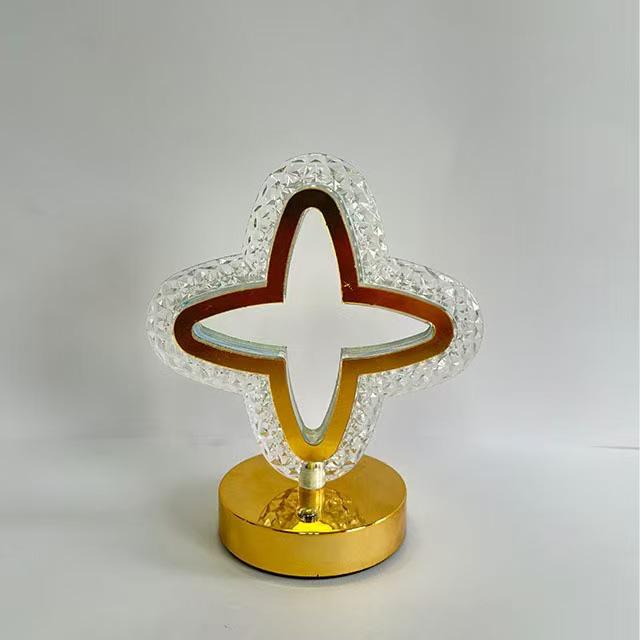 Star Moon Night Light: Touch-Activated, Three-Color, Rechargeable Atmosphere Lamp - Perfect Birthday Gift for Bedrooms