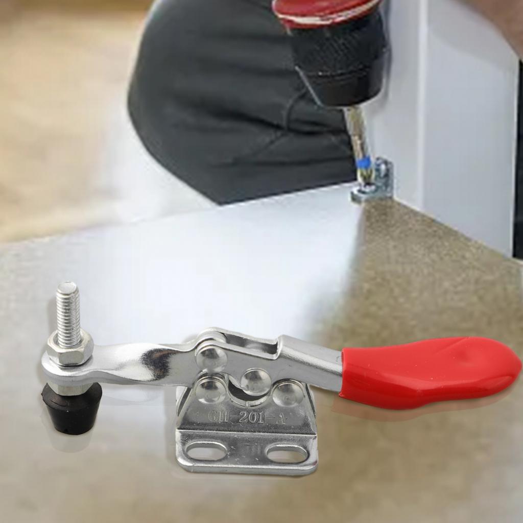 80mm Toggle Clamp GH-201A Carpentry Fasten Clip Horizontal