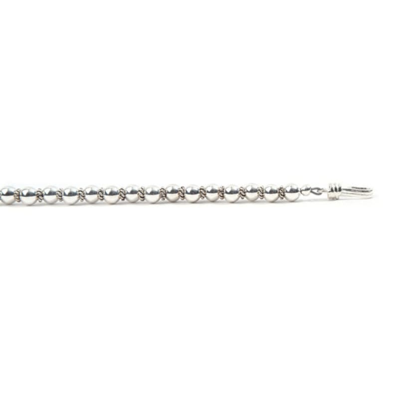 SEWNSWEN SILVER MIXED BEAD BRACELET