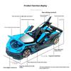 1:32 Scale Bugatti Alloy Die-Cast Car Model Simulation Sound And Light Racing Sports Car Children'S Toy Collection Ornament Gift