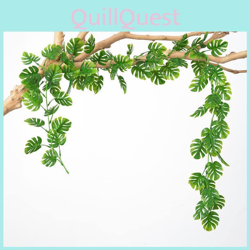 Artificial Monstera Plant Deliciosa Liebm Vines Wall For Indoor Decoration