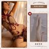 Cheongsam uniform transparent sexy embroidered nightdress mesh seduction teasing lingerie