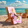 Personalized customized proof beach towel with Winx Club pattern - soft, absorbent,quick-drying,perfect swimming,camping&bathing
