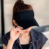 Summer Breathable Visor Hat Outdoor Sports Openwork Mesh Sun Protection Hat, Uv Protection Sun Hat