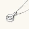 8mm S925 Sterling Silver Clavicle Chain Minimalist Luxury Moissanite Necklace Unique Stylish Moissanite Pendant D VVS1 Fine Jewelry For Women
