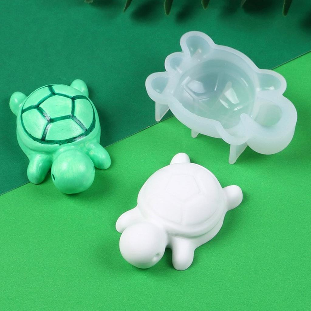 Stylish Handmade Soap and Candle Crafting Turtles Silicone Mould Flexible Home Decoration Supplies for Art Projects