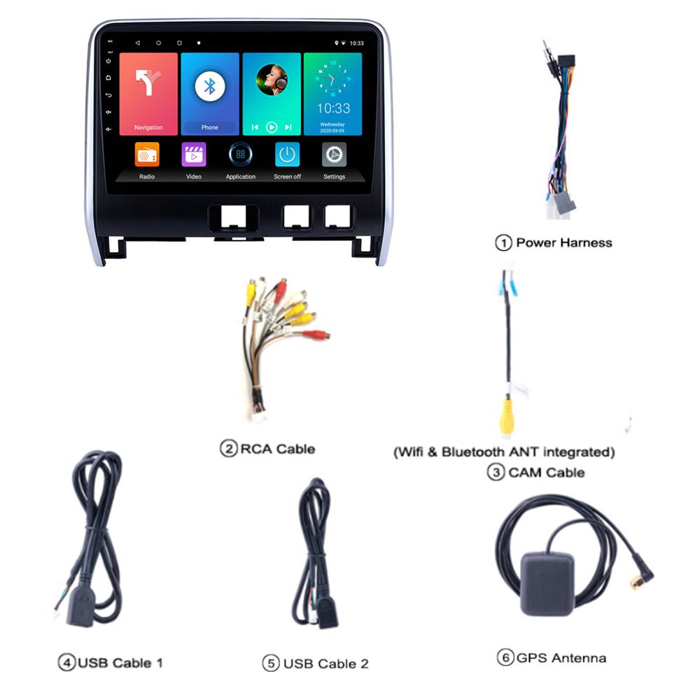 icreative Android Car Radio For Nissan Serena 2016 -2018 Android  Car Radio Navi GPS Serero Carplay Multimedia Video Player 2 Din