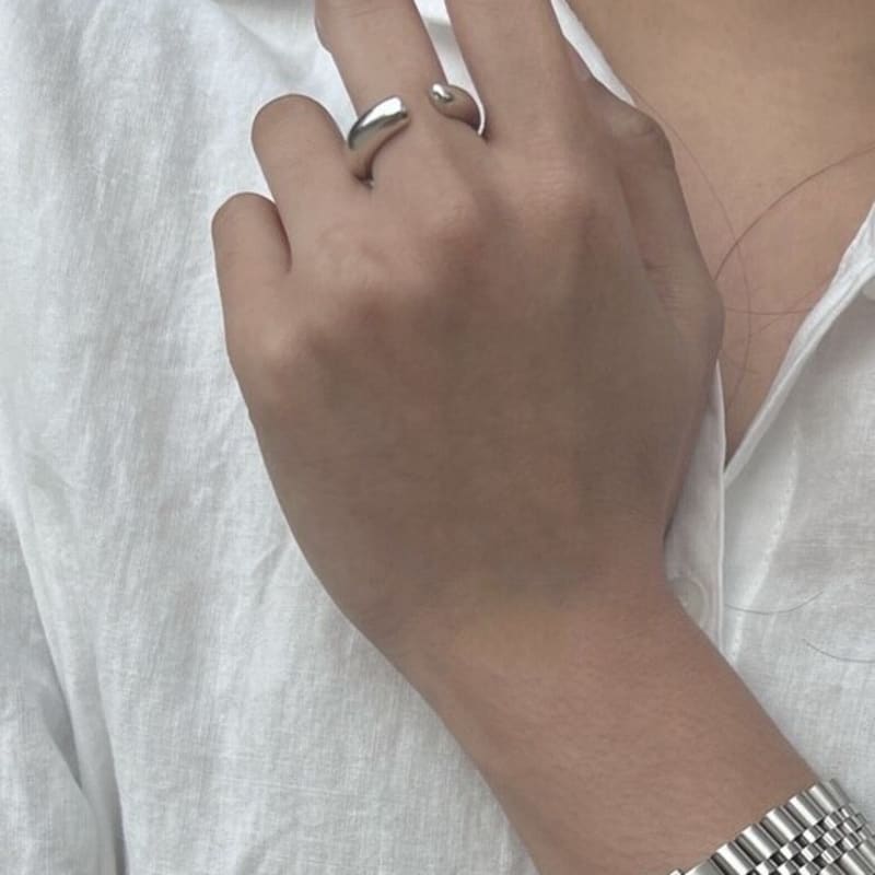 LAPEEZ Round Open Ring