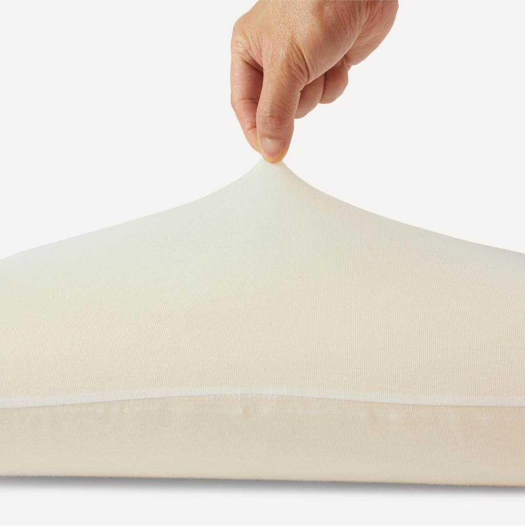 Amazon Basics Compact Memory Foam Camping Pillow with Cover and Storage Bag, 42 X 24cm, Gray, Rectangular