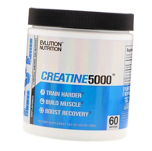 

Креатин Моногидрат, Creatine 5000, Evlution Nutrition 300г Без вкуса (31385001) 300g Unflavored