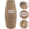 Flower Arrangement Vase Dried Flower Container Desktop Vase Rattan Planter Vase Flower Container Living Room Home Decoration