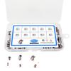 200pcs 10 Size Allen Head Socket 304 Stainless Steel Drive Cup-Point Set Grub Screws  Machine Meter
