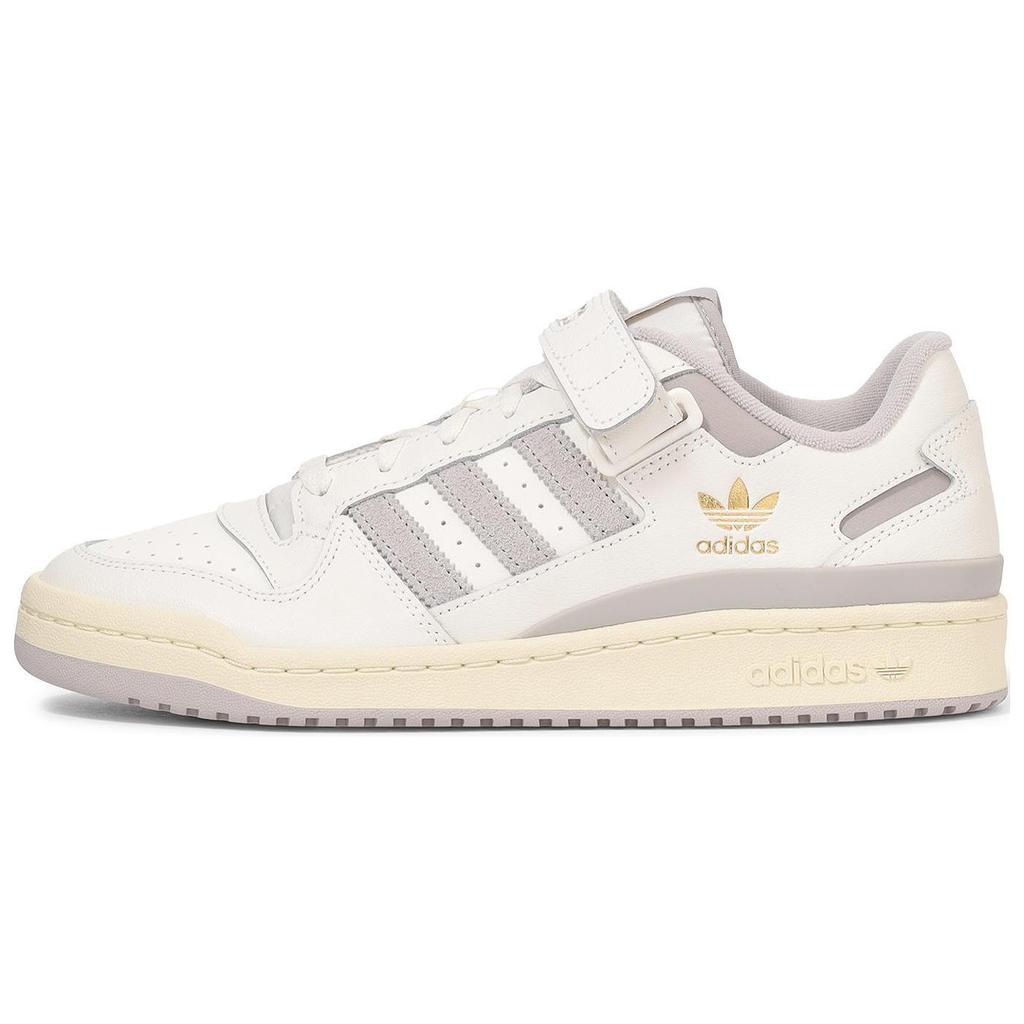Adidas Forum Low Off White Grey Sand Unisex Sneakers Cream Clear-Sky IH7635