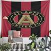 Atlanta United FC Logo Tapestry Decor Pattern Wall Hanging Tapestry Decorative Tapestry Home Decor for Bedroom and Living Room