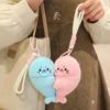 Couple ,Cartoon Ocean Magnetic Plush Gift for Valentine's Day Girlfriend Boyfriend,Sweethearts Bag Charm Bag Charm