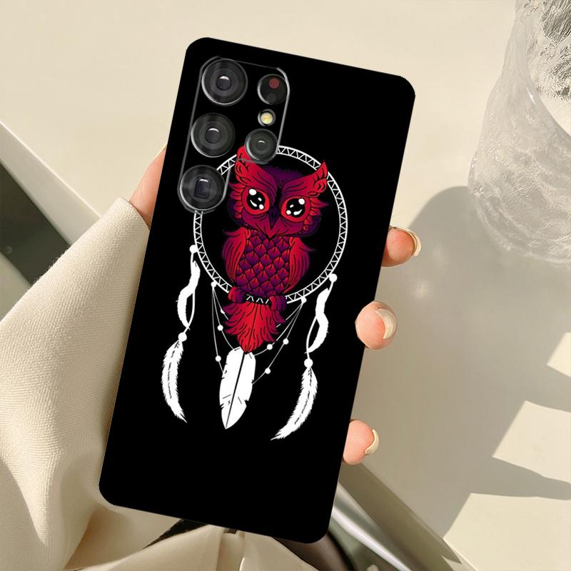 Dream Catcher Feather Wolf Case For Samsung Galaxy S22 Ultra S21 S20 S24 S25 Ultra S9 S10 Plus S23 FE S25 FE Back Cover