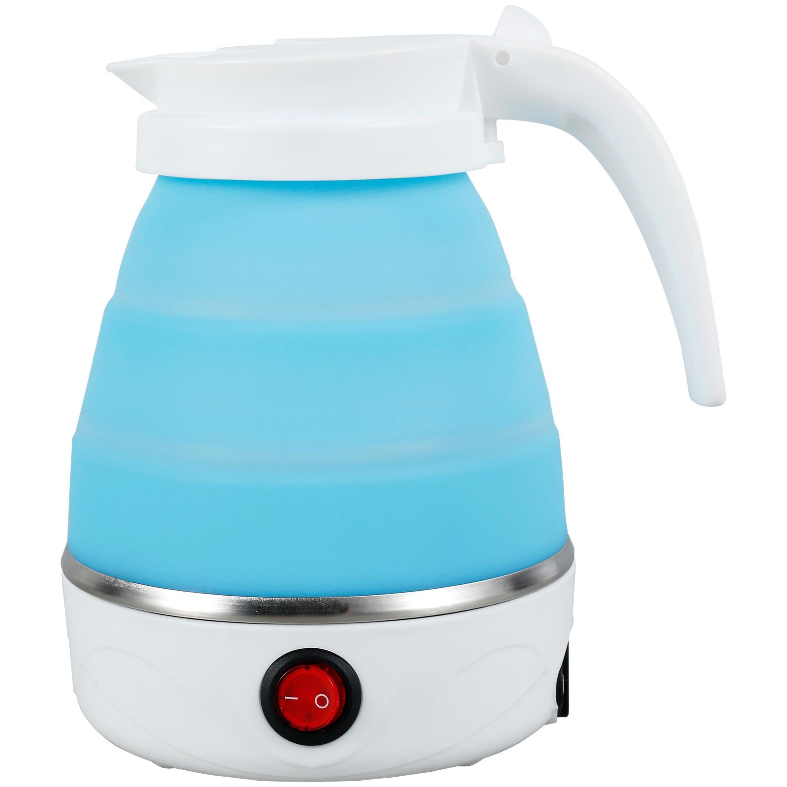 

Мини складной чайник портативный водонагреватель 600 Вт силиконовый герметичный 600 мл компрессионный электрический чайник дорожный бытовой чайник