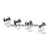 TYPE-C Female 16P Vertical Mount 4-Leg DIP with Positioning Posts H8.8/9.3/10.0/10.5