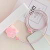 Cute Cat Print Data Cable Protective Case Suitable for Apple iPhone 20W Fast Charging Pink Phone Accessories for Girls