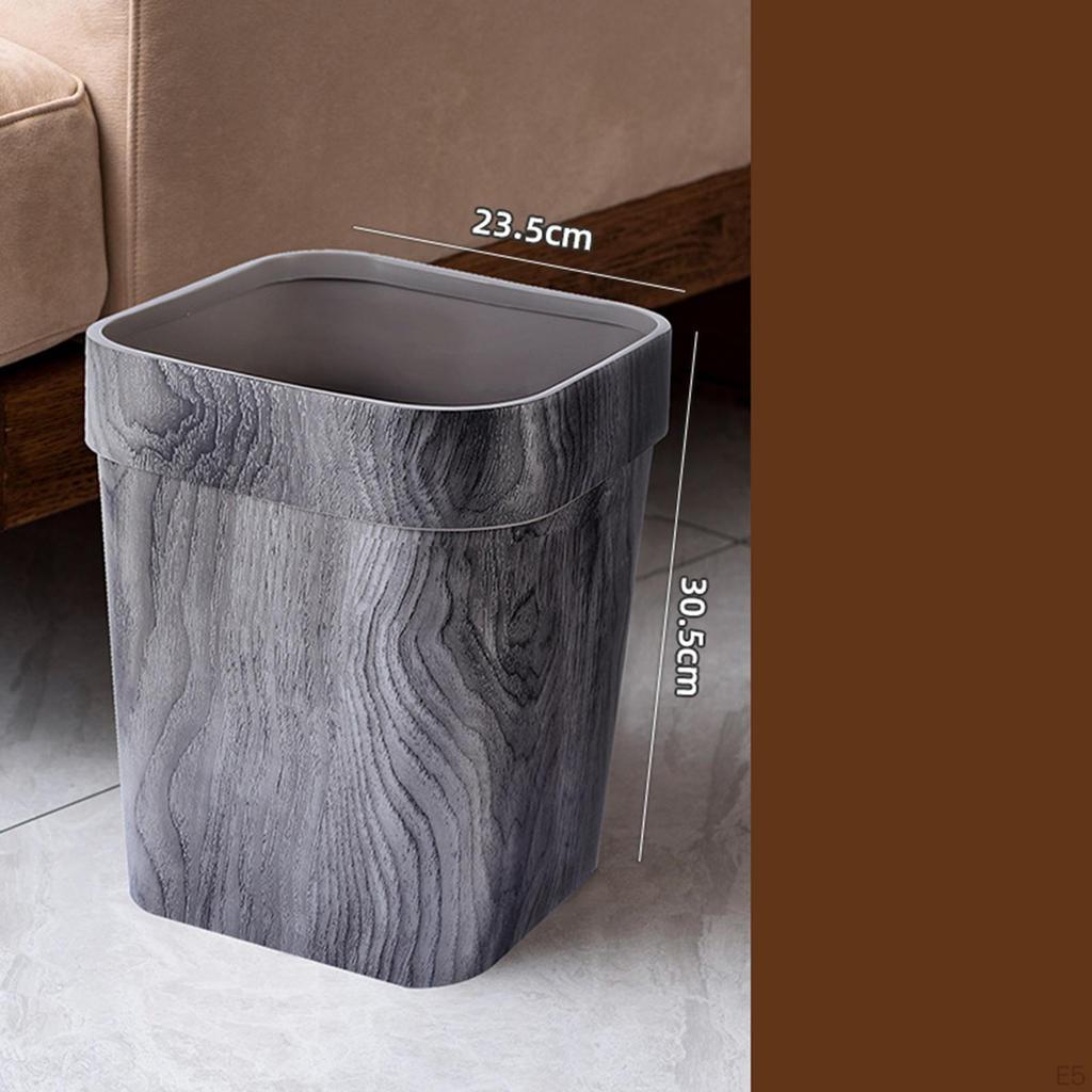 14L quadratischer Mülleimer für Wohnzimmer, Badezimmer, Büro, Waschküche