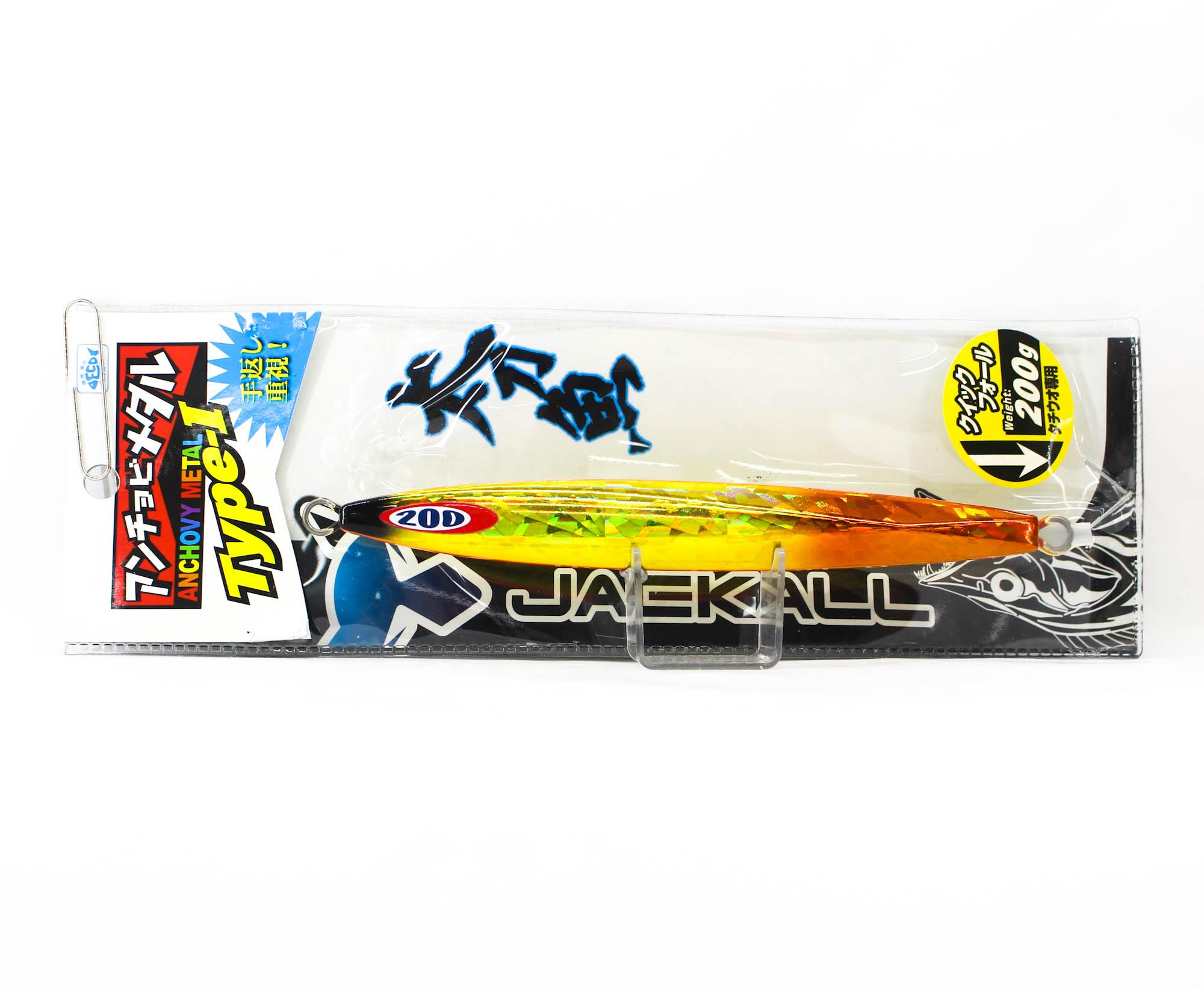 

Jackall Metal Jig Anchovy Type 1 Standard 200 грамм Oreo (0066)