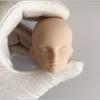 1/6 Ball Joint Doll Acesories Head for 30cm BJD Doll White Skin No Eyes Baby Doll DIY Toys for Girls Make Up Toys